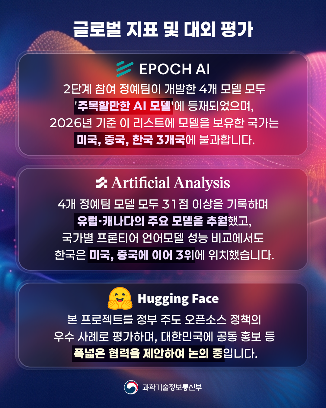 ｢독자 AI 파운데이션 모델｣ 프로젝트 2차 단계평가 결과 발표3