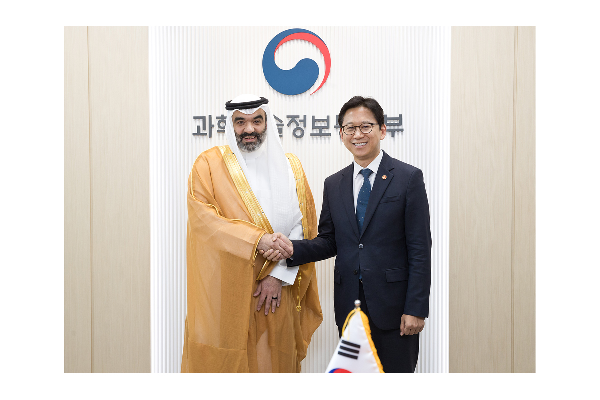 Minister Bae Holds Meeting with Saudi Arabia’s Minister of Communications and Information Technology