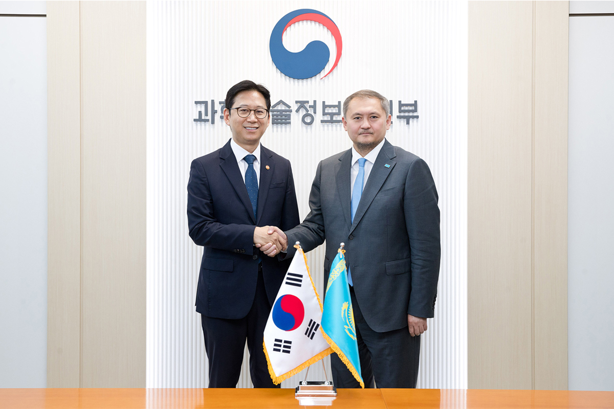 Deputy Prime Minister Bae Meets with Minister of Science and Higher Education of Kazakhstan